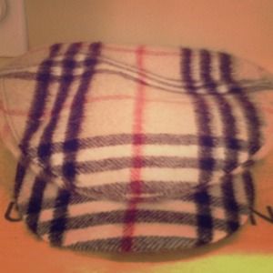 Authentic Burberry cashmere hat size small