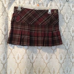 Plaid skirt