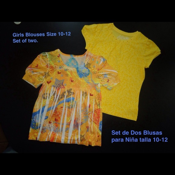 🔴SOLD🔴Two blouses for girls
