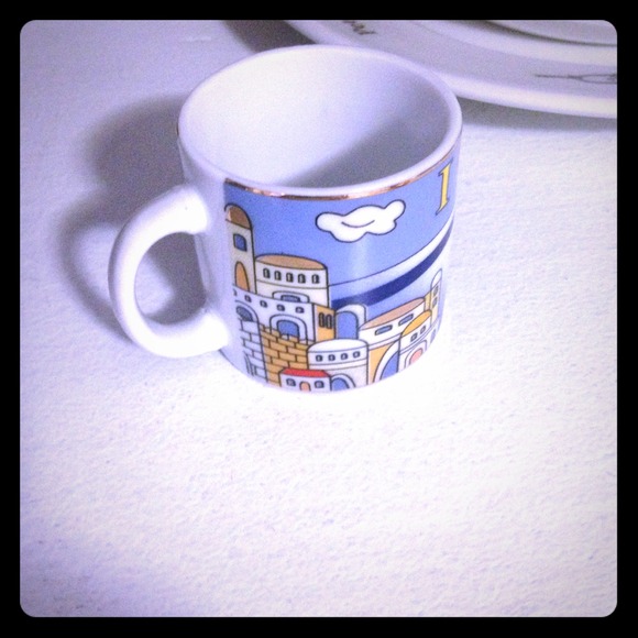Tiny Israeli shotglass