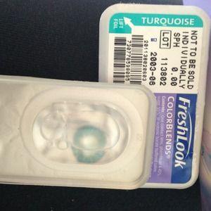Freshlook Colorblends Turquoise Contacts