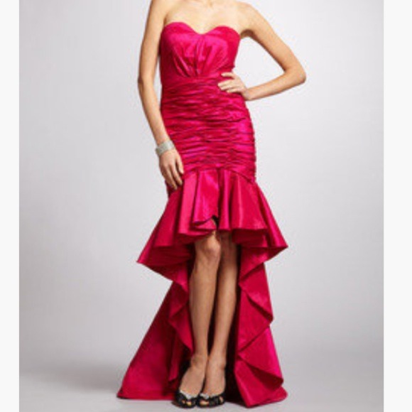 Dalia MacPhee Pink Sweetheart Gown - Picture 1 of 4