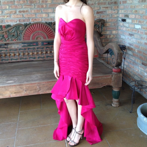 Dalia MacPhee Pink Sweetheart Gown - Picture 4 of 4