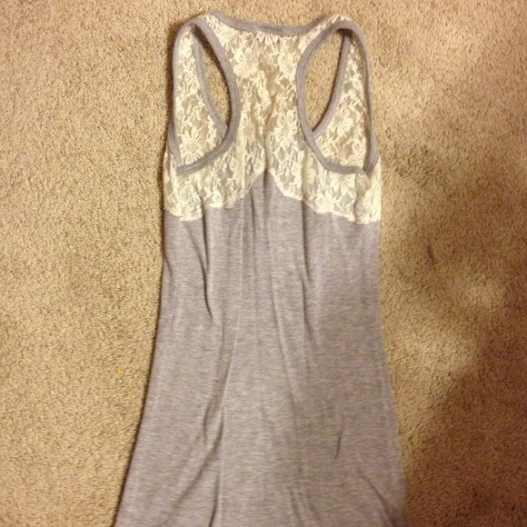 🔴Sold In Bundle🔴Gray tank - Picture 3 of 3