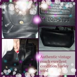 Authentic Coach Backpack large