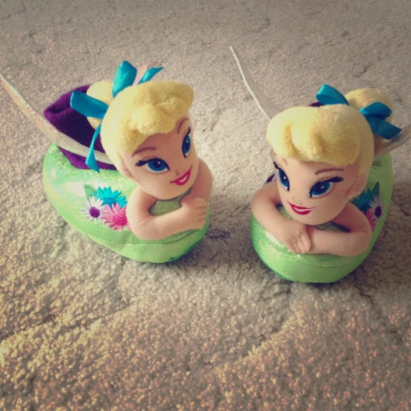 Little Girl Tinkerbell Slippers