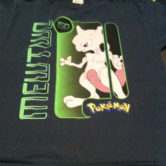 Child's Mew2 Pokemon shirt