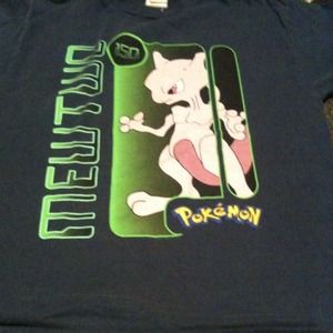 Child's Mew2 Pokemon shirt