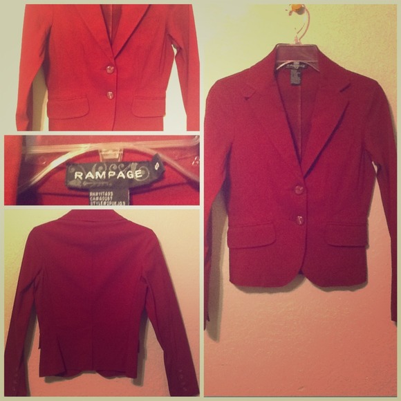 ❗SOLD❗Red Blazer