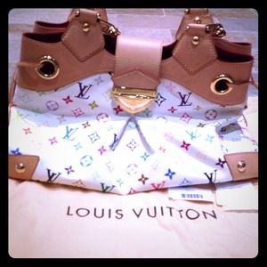 Authentic Louis Vuitton Ursula Multicolor handbag