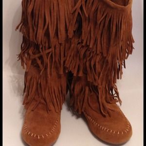 Fringe Suede Boot