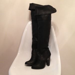 Black High Boot