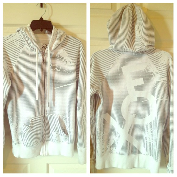 White Fox Brand Hoodie Jacket