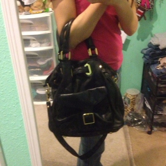 Rebecca minkoff market leather tote