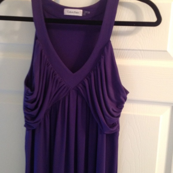 SOLD Purple Calvin Klein dress