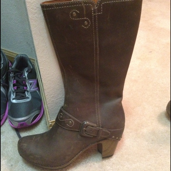 Dansko high boot.