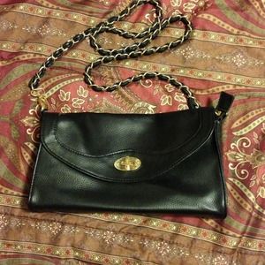 Forever 21 clutch bag.