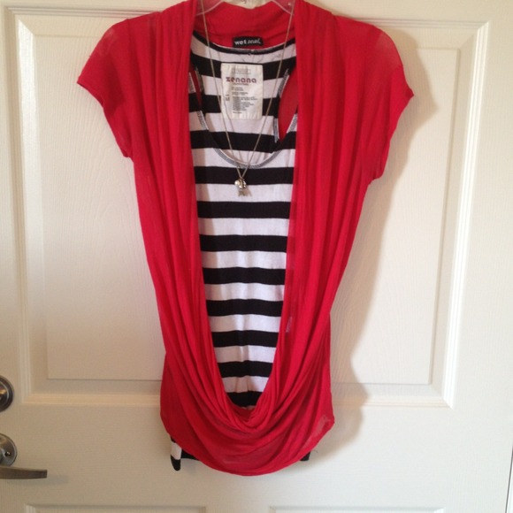 WILL NEGOTIATE. Red Open Top/ Cover Up