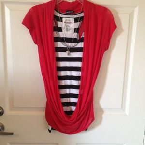 WILL NEGOTIATE. Red Open Top/ Cover Up