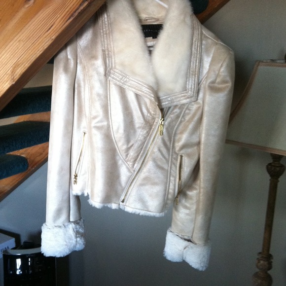 Sean John Jackets & Blazers - Sean John shearling crop coat