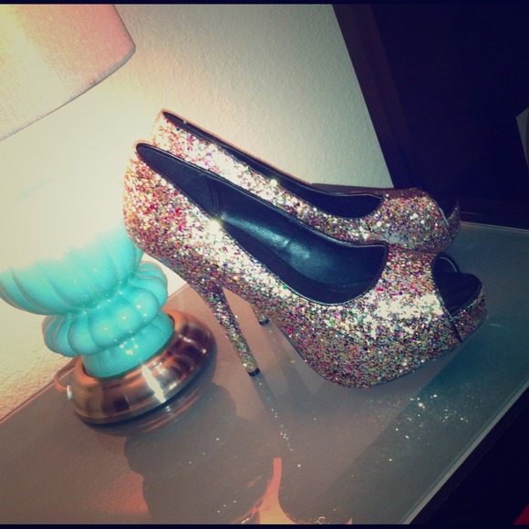 Sparkly Charlotte Russe heels