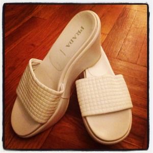 Prada platform sandals