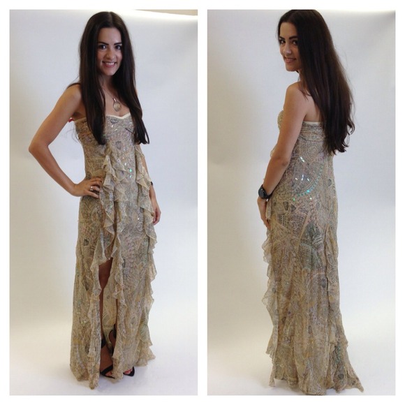 SOLD ON ANOTHER SITE! Diane vonFurstenberg gown - Picture 2 of 4