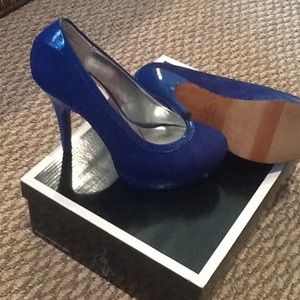 Blue baby phat heels