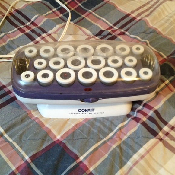 😋Conair instant heat hairsetter rollers curlers
