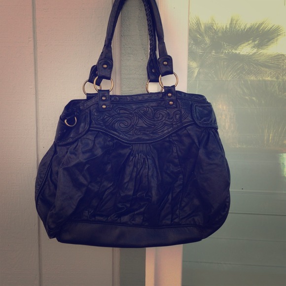 💕SOLD💕Black Leather Purse
