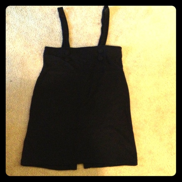 Size large skirt with suspenders from THE LIMITED