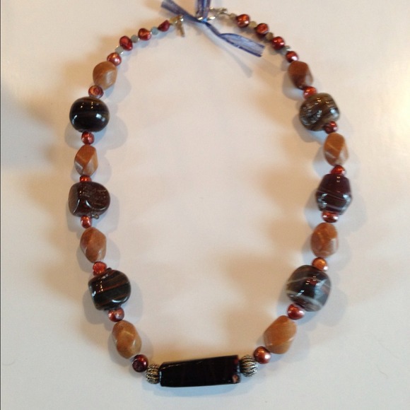ACAPULCO. Handcard crafted necklace