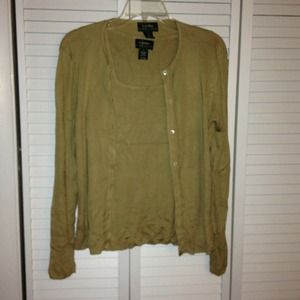 ✨SOLD✨Ralph Lauren two piece sweater set