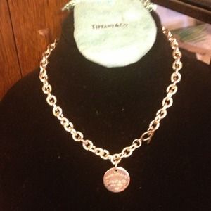 Tiffany inspired 925 sterling necklace