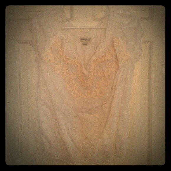 Banana Republic blouse/pheasant top