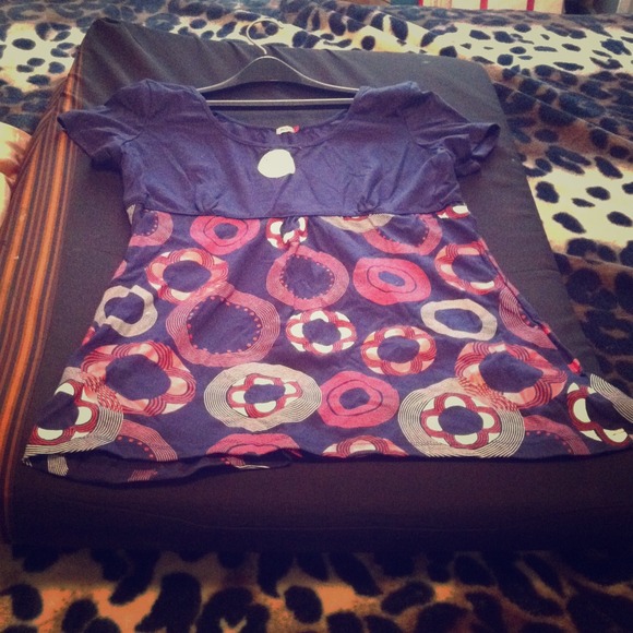 New! Dark Blue Top