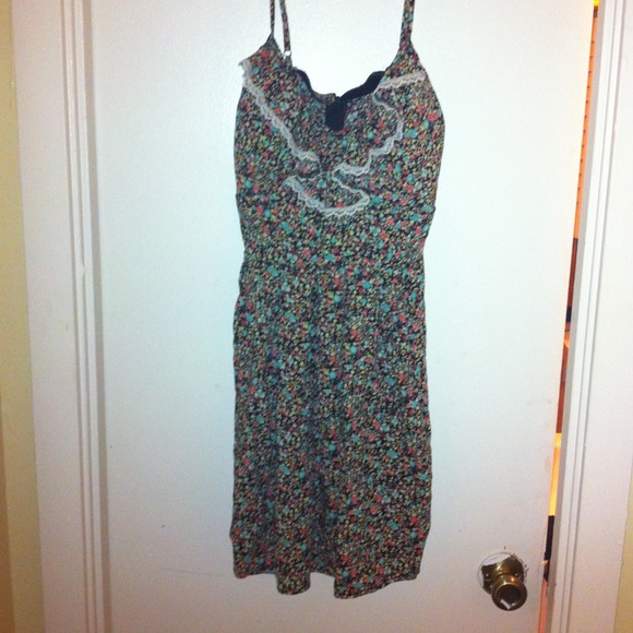 Cute mini flower dress