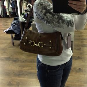 ✂✂SOLD ✂✂Coach Leather Hobo purse