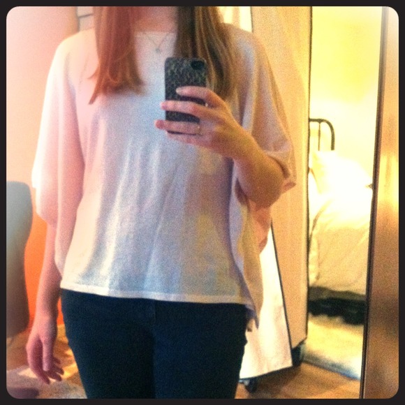 Autumn Cashmere Poncho Cashmere Sweater - Picture 1 of 4