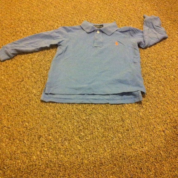 Polo shirt, two pairs shorts, bathing suit set.