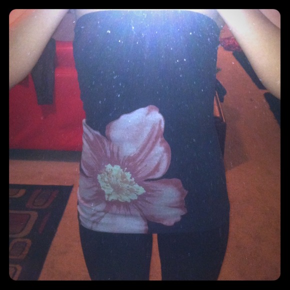 Flower Tube Top
