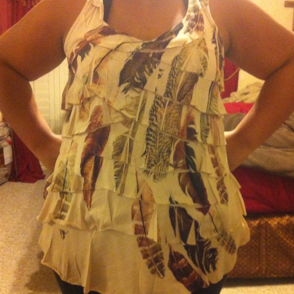 Fall print shirt