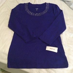 Deep purple top