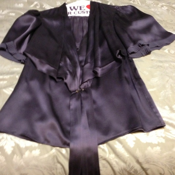 Silk top bcbg