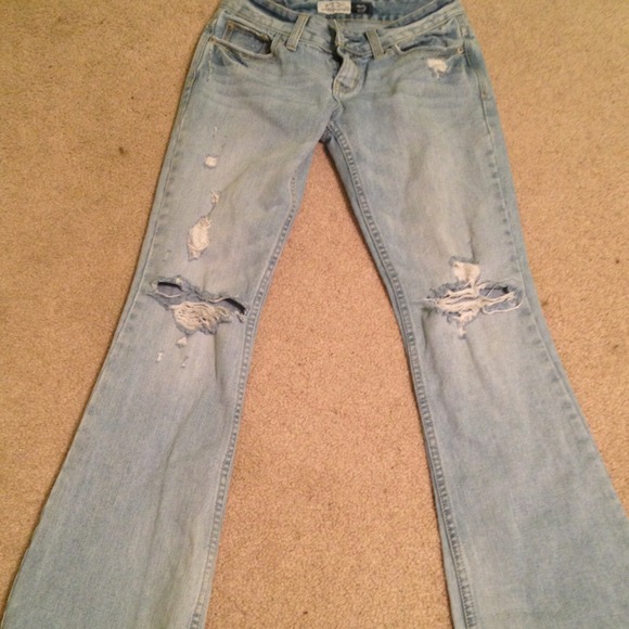 Aeropostale  light skinny flared jeans