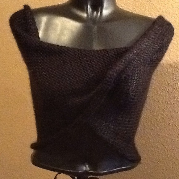 bebe Sweaters - Bebe mohair blend drape tube sweater