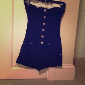 BUNDLE ! Black romper and Vera Bradley ID holder