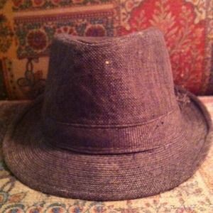 Brown fedora