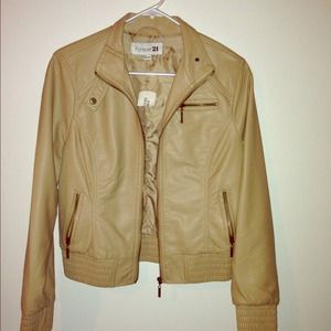 ** SOLD ** Brand new forever 21 leather jacket!