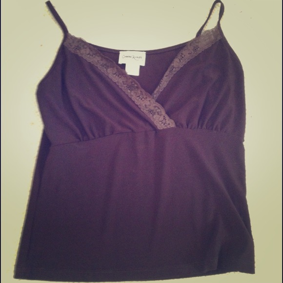 🔴SOLD🔴Dark Brown Cami - Picture 1 of 4